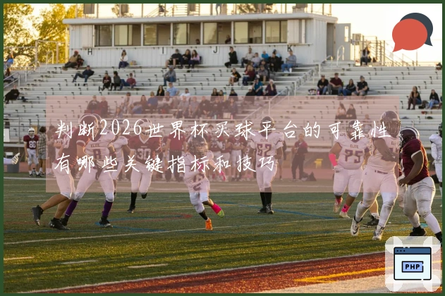 判断2026世界杯买球平台的可靠性有哪些关键指标和技巧
