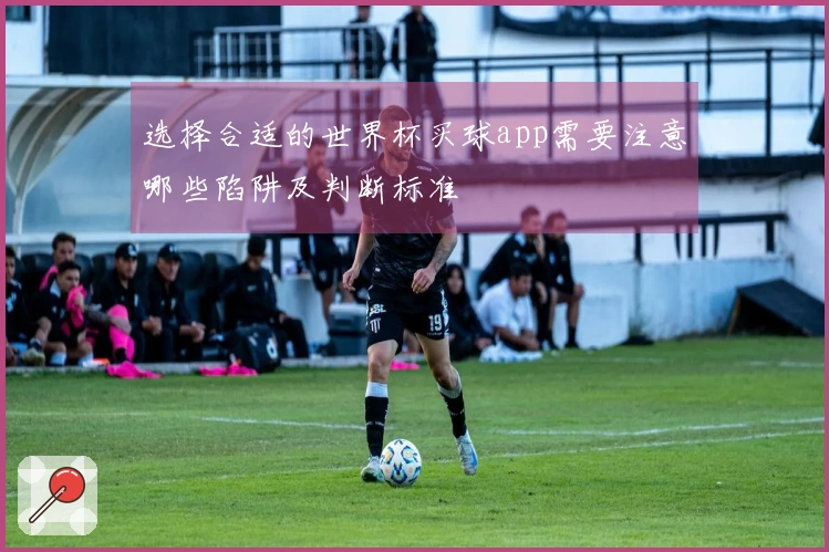 选择合适的世界杯买球app需要注意哪些陷阱及判断标准