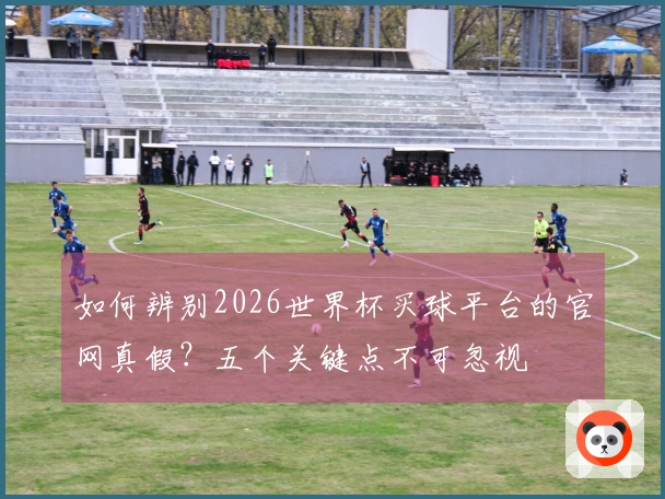 如何辨别2026世界杯买球平台的官网真假？五个关键点不可忽视