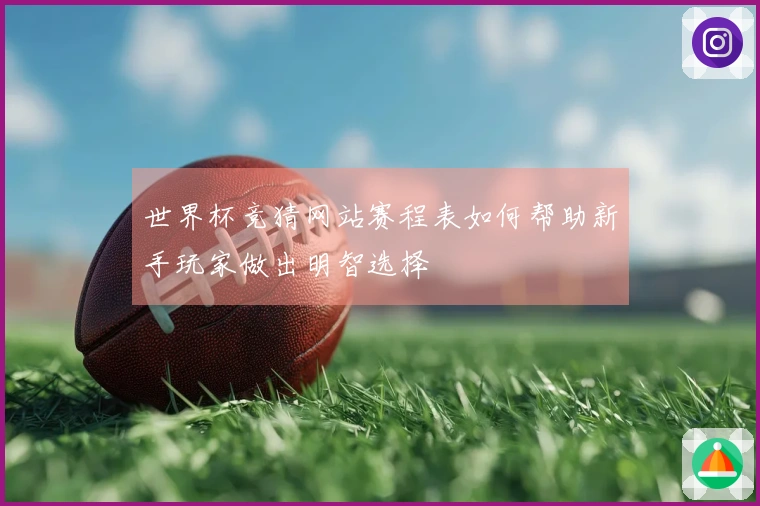 世界杯竞猜网站赛程表如何帮助新手玩家做出明智选择