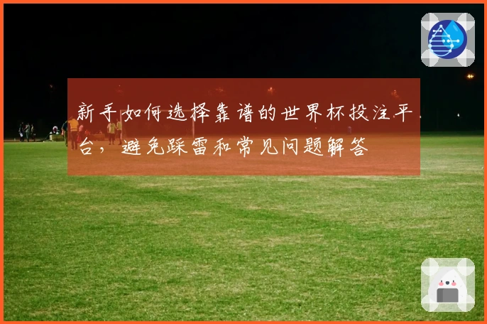 新手如何选择靠谱的世界杯投注平台，避免踩雷和常见问题解答